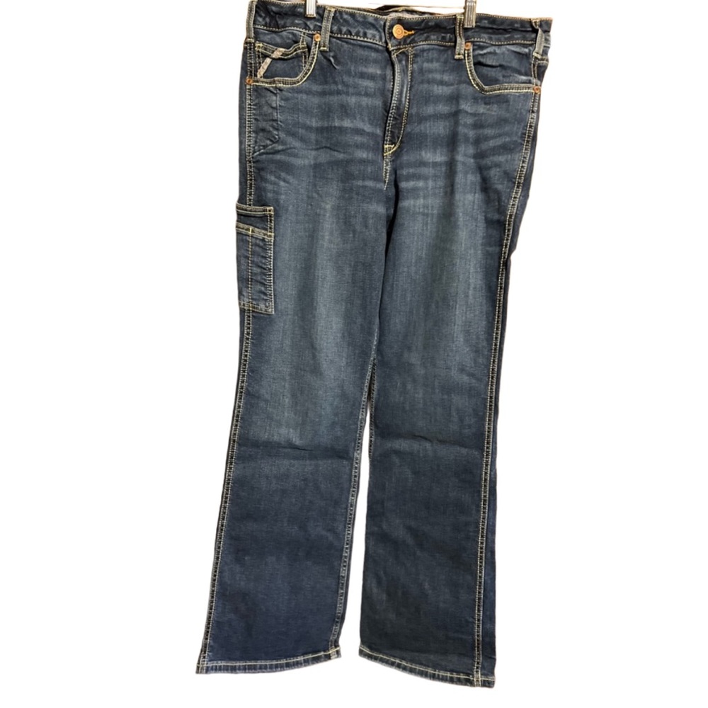 ARIAT Rebar Work Flex Perfect Rise Riveter Boot Cut Jean - Picture 5 of 8